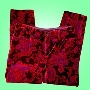 Anthropologie The Essential Velvet Slim Trousers